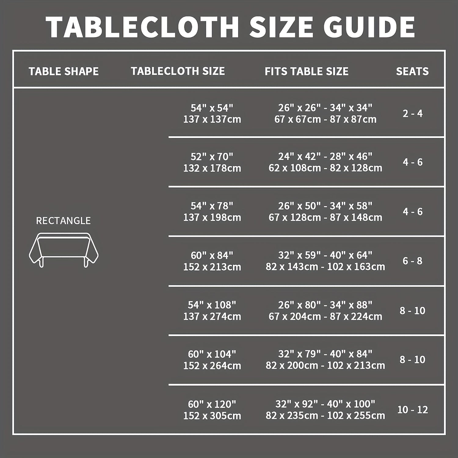 Clear Plastic Table Protector Cover PVC Transparent Tablecloth Round Rectangular