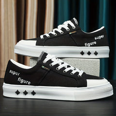 Men's Canvas Skate Shoes Non Slip Sneakers Footwear