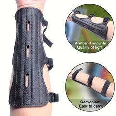 1pc Retro Style Archery Arm Guard Adjustable COS Prop Arm Guard
