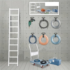 Heavy Duty Hook and Loop Storage Strap with Handle for Hoses Cables