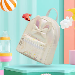 Kids Bowknot Rabbit Ears Backpack for Girls