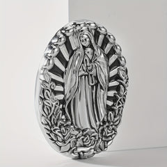 Vintage Virgin Mary Belt Buckle for DIY