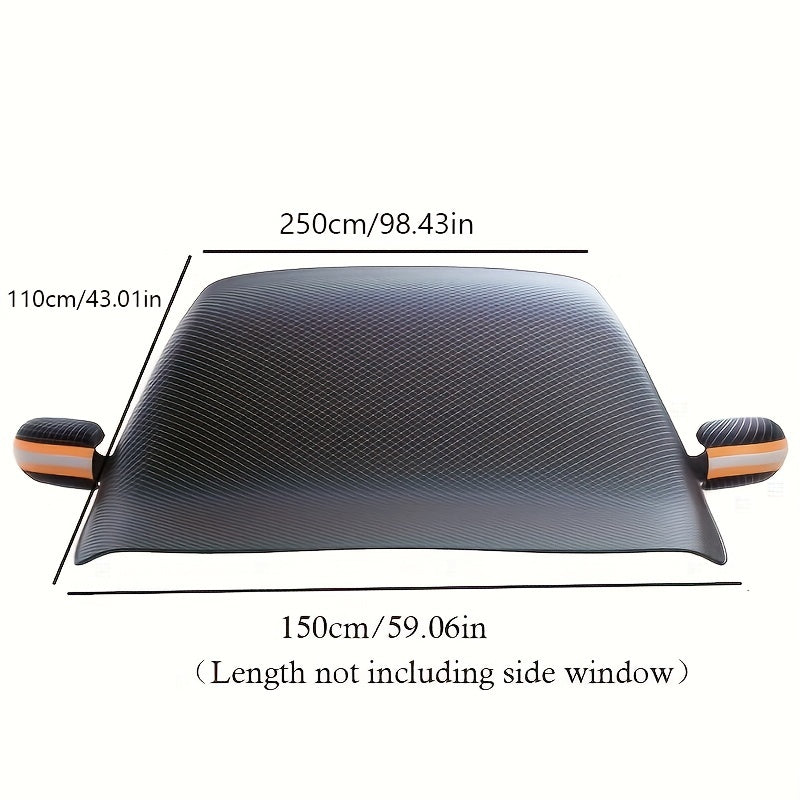 Magnetic Car Windshield Cover Sun Shade Waterproof Winter Snow Cover
