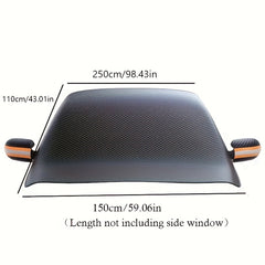 Magnetic Car Windshield Cover Sun Shade Waterproof Winter Snow Cover