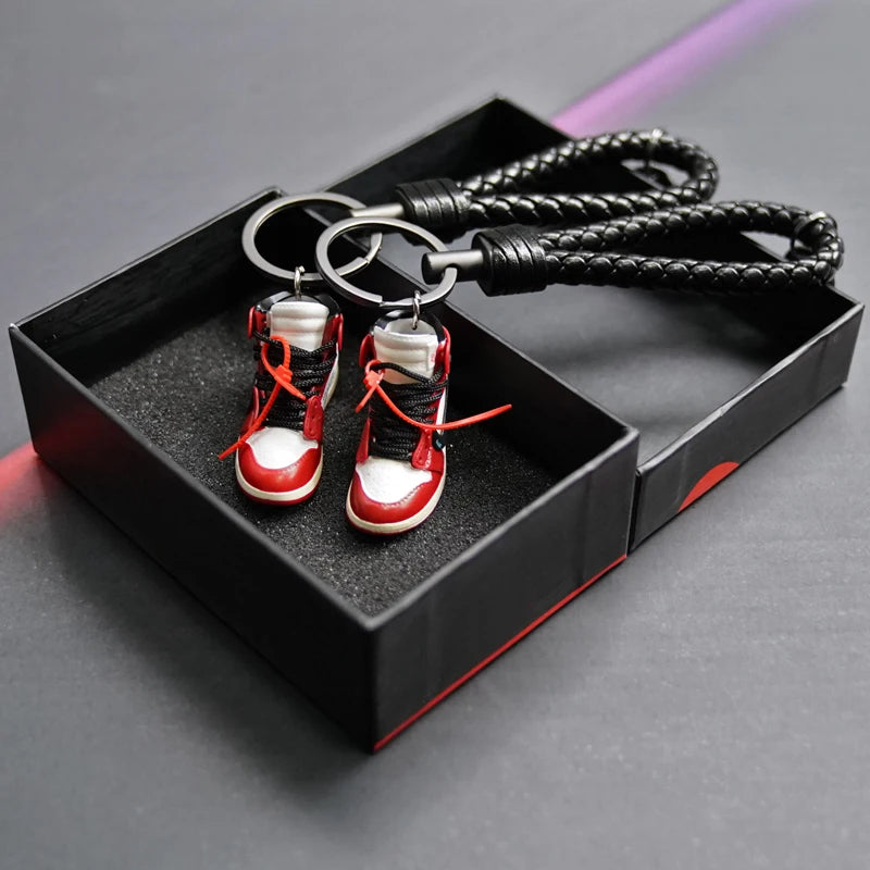 Mini Sneaker Model A1 Basketball Keychain Car Bag Jewelry