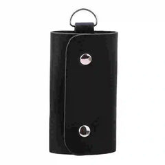 Leather Keychain Holder Bag Case Unisex Wallet Cover