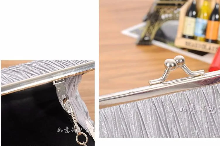 Glitter Wedding Bride Shoulder Bag Evening Clutch Sequins Handbag