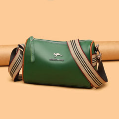 Soft Leather Women Shoulder Bag Crossbody Messenger Handbag