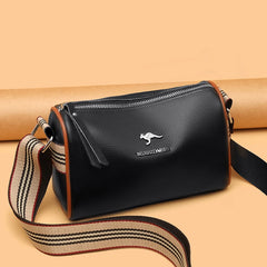 Soft Leather Women Shoulder Bag Crossbody Messenger Handbag