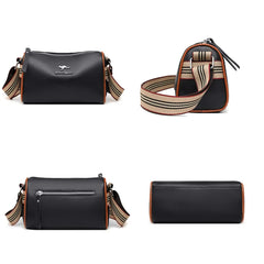 Soft Leather Women Shoulder Bag Crossbody Messenger Handbag