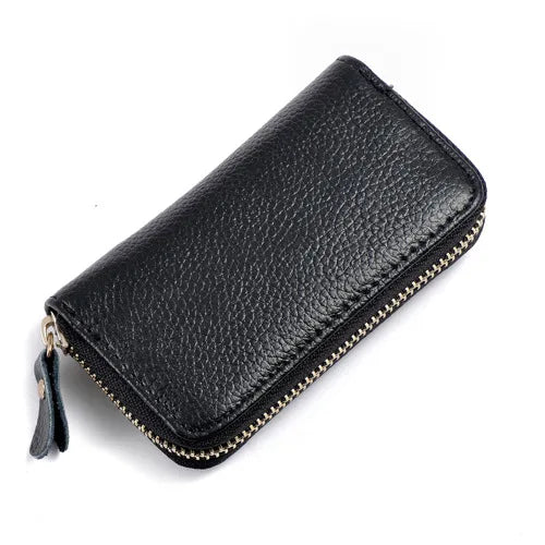 Leather Key Box Unisex Key Wallet Multifunction Keys Organizer