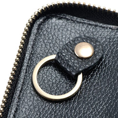 Leather Key Box Unisex Key Wallet Multifunction Keys Organizer