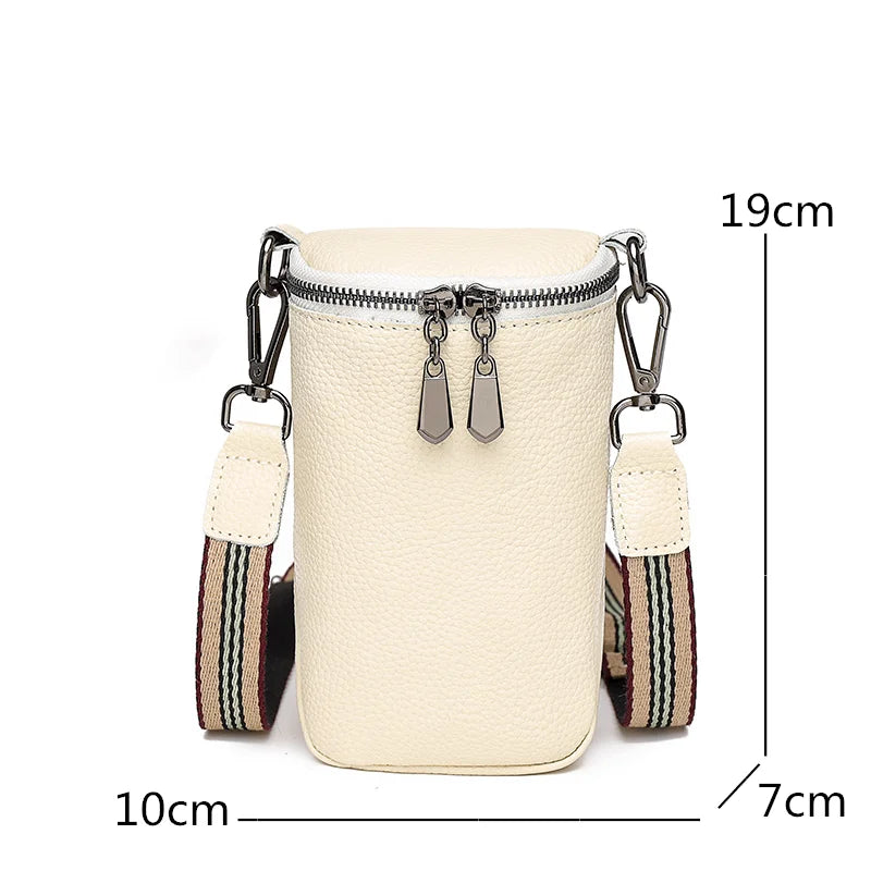 Leather Mini Women Handbags Cowhide Women Crossbody Bags