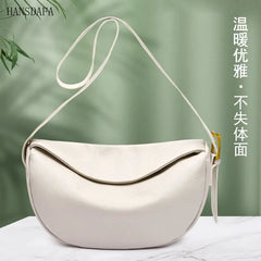 Genuine Leather Shoulder Bag Women Handbag Designers Cowhide Messenger Bag