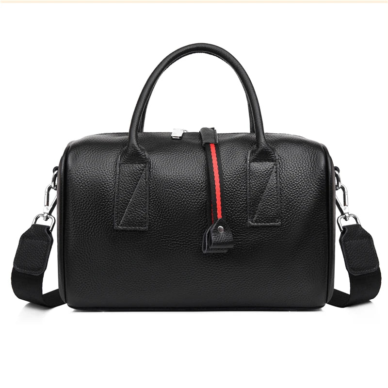 High Soft Cowhide Leather Shoulder Bag for Women