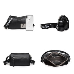 High Soft Leather Women Handbags Cowhide Female Shoulder Bag
