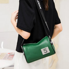 High Soft Leather Women Handbags Cowhide Female Shoulder Bag