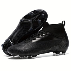 Men's AG Cleat Football Boots Anti skid Lace Up Soccer Cleats
