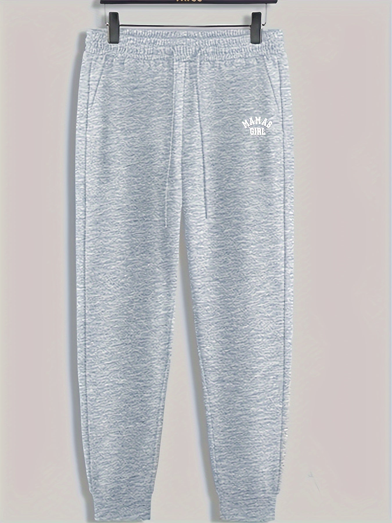 Mamas Girl Men's Drawstring Sweatpants for Spring Autumn