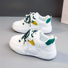 Women's Chunky Sneakers Lightweight Thick Bottom Sport Shoes