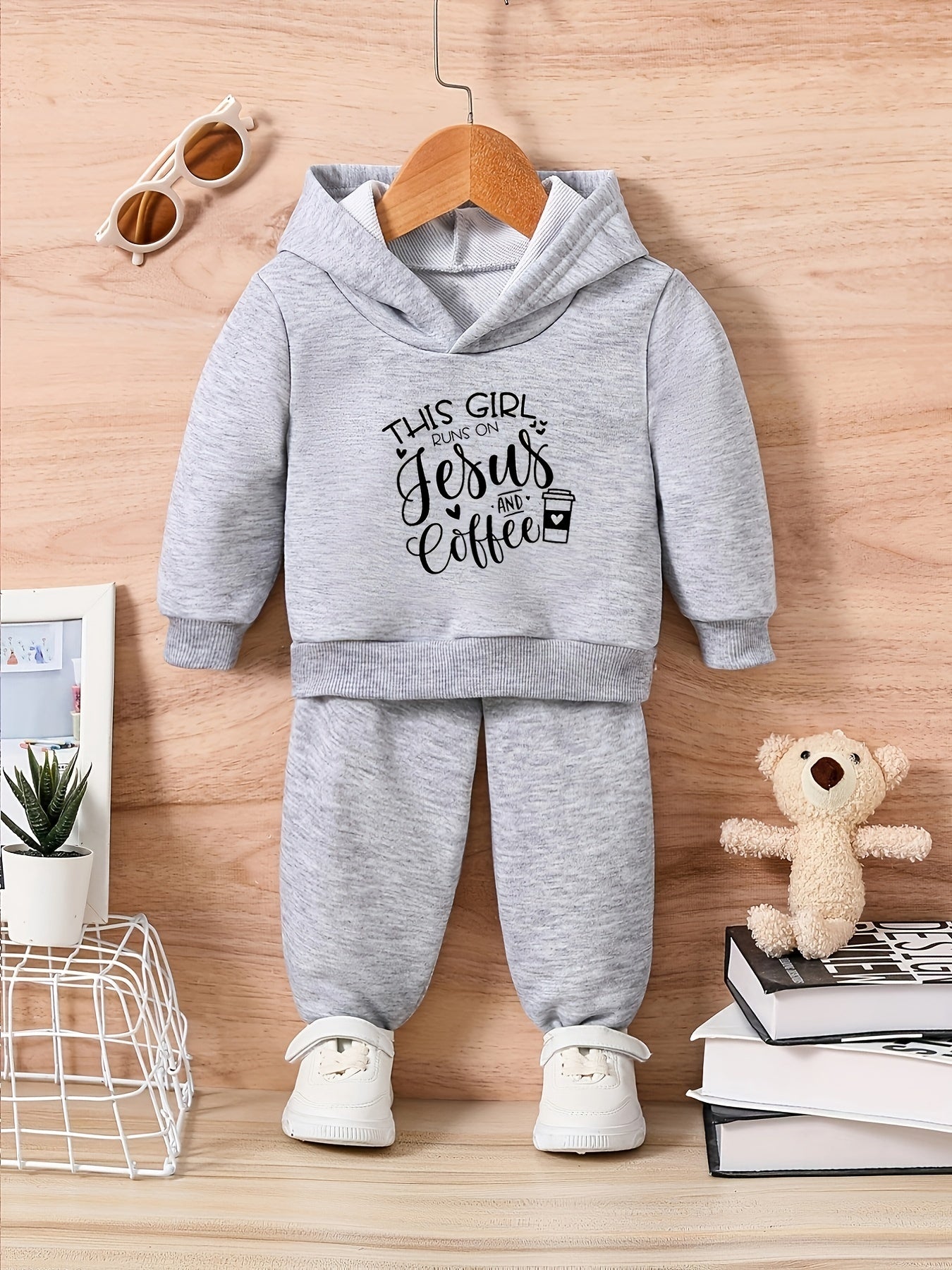 Baby Jesus & Coffee Sweatshirt Trousers Set