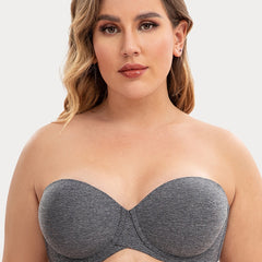  Push Up Strapless Padded Bra