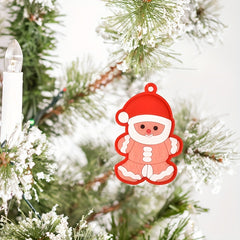 6pcs Gingerbread Man Christmas Tree Ornaments Family Party Decor