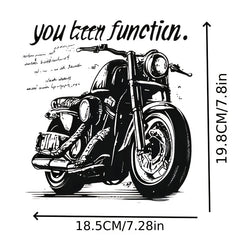 Vintage Motorcycle Iron On Transfer Decal - DIY T Shirts & More