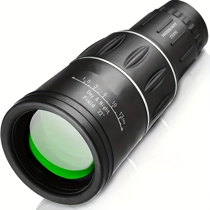 HD Long Range Monocular Telescope Lightweight Portable for Camping Travel