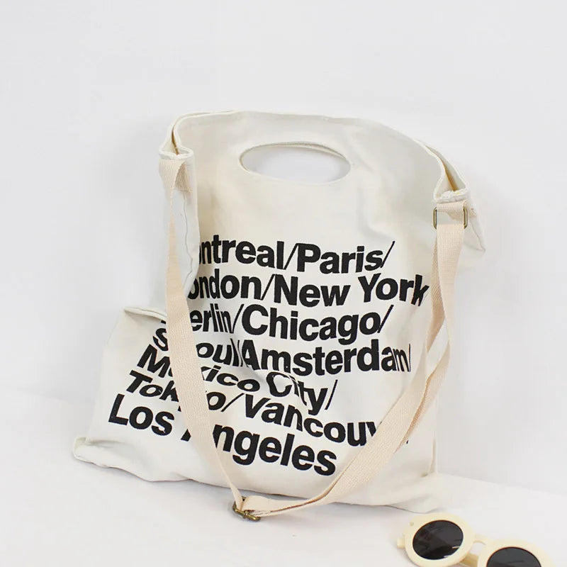 Hot Female Canvas Shoulder Bag Casual Messenger Denim Bag