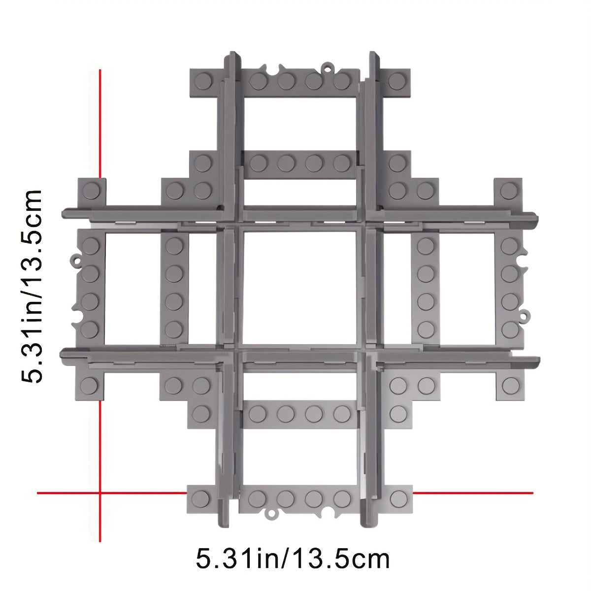 Train Track Assembly Toys Railway Accessories Cross Track Turn Left and Right