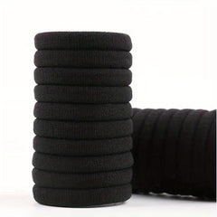 30 Seamless Thick Hair Band Elastic Hair Ties No Damage Ponytail Holder