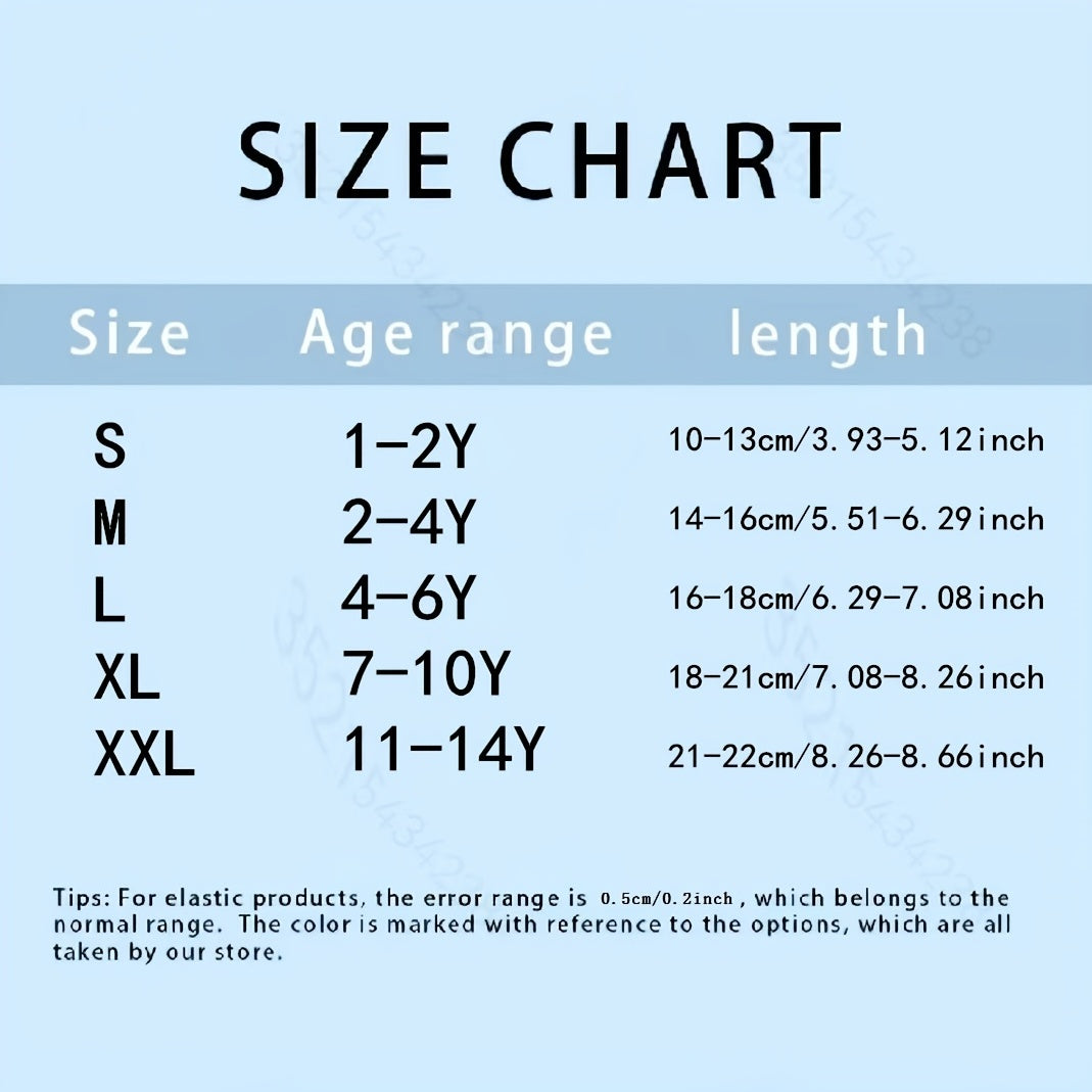 5 Pairs Kids Fruit Pattern Cotton Ankle Socks for Girls