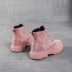 Classic Non Slip Flat Walking Boots Lightweight Shoes