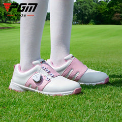 Kids Waterproof Golf Shoes with Rotary Buckle