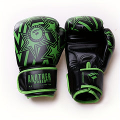 Boxing Gloves PU Leather Training Gloves Muay Thai Sandbag 8-12Oz