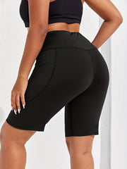  High Rise Stretchy Fitness Shorts