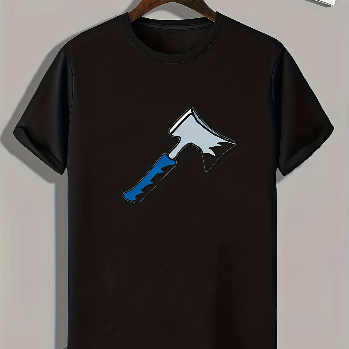 Ax Print Men's Graphic T shirt Casual Comfy Tees For Summer Mens Clothing