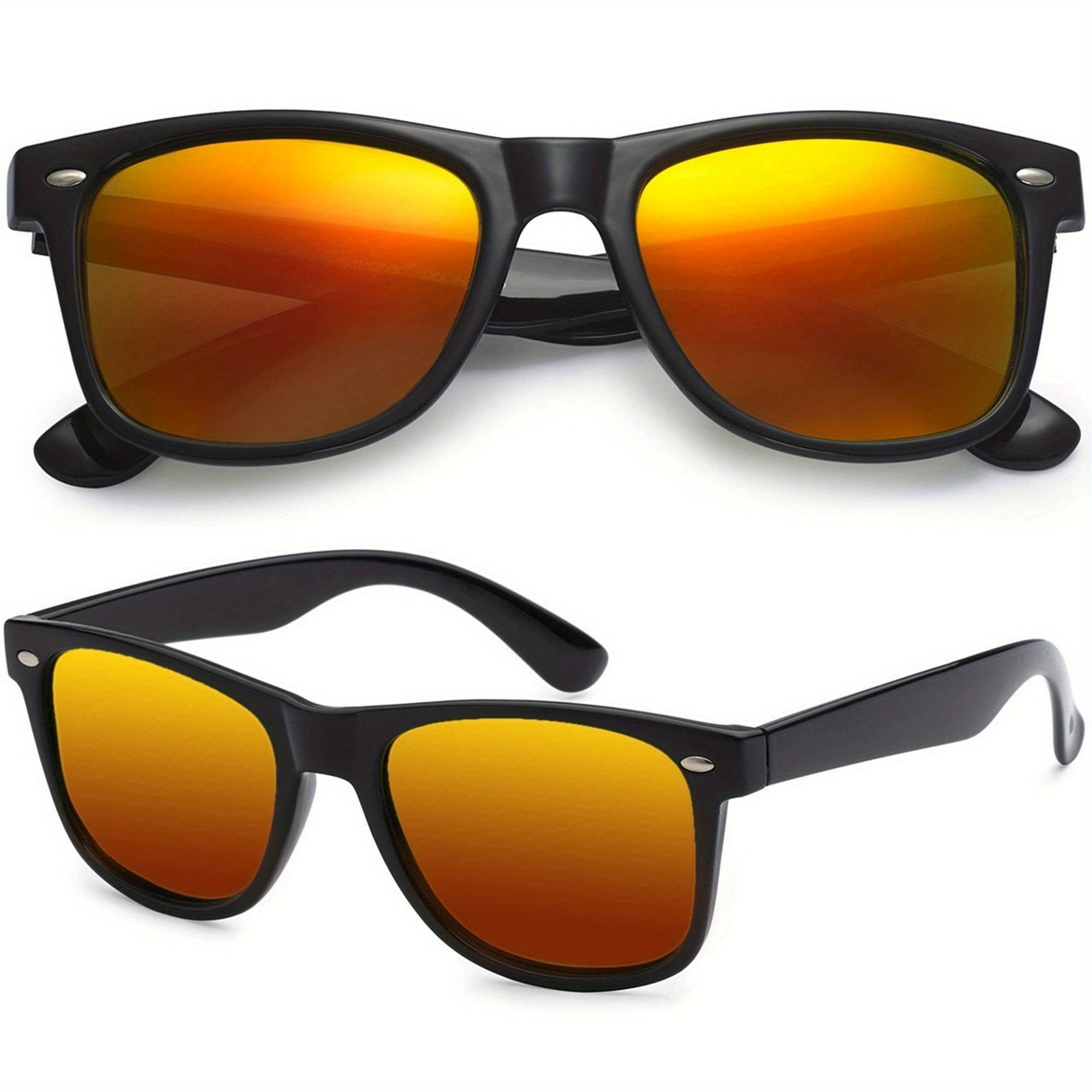 Men's Classic Retro Sunglasses UV Protection for Cycling Fishing Sports