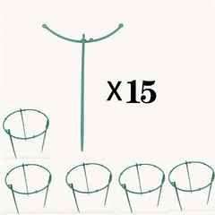 Plant Support Stakes Half Round Cage Holder for Flower Pot Climbing Trellis