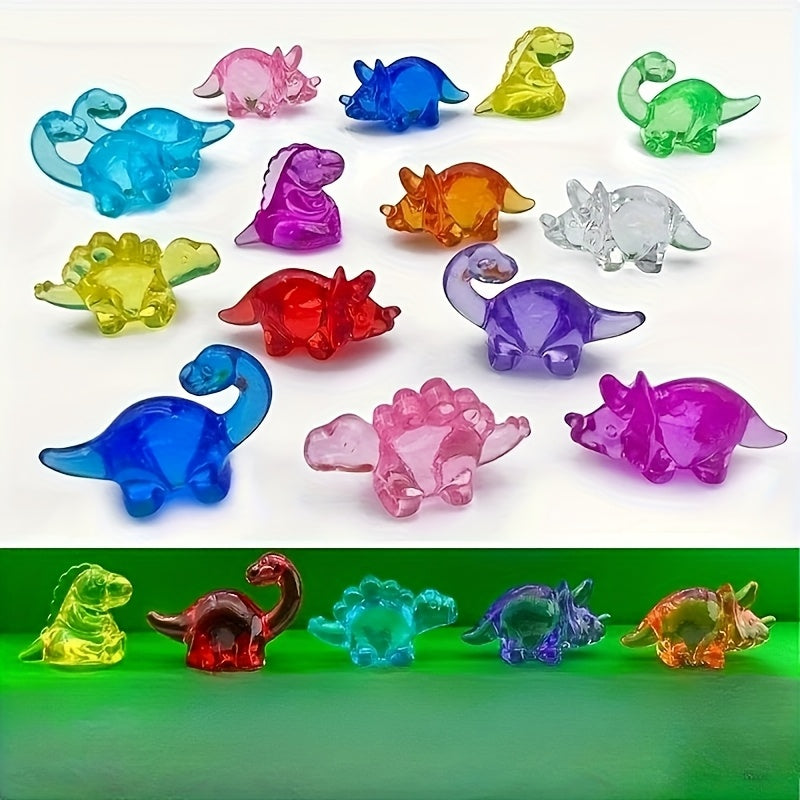 Acrylic Dinosaur Toys DIY Crafts Assorted Colors Styles Classroom Rewards