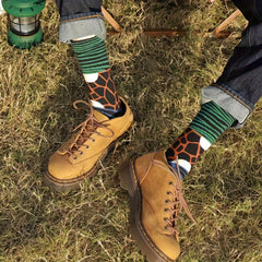 Animal Pattern Crew Socks for Men and Women