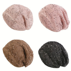 Double Layer Turban Cap Cotton Headband Head Wrap Bonnet