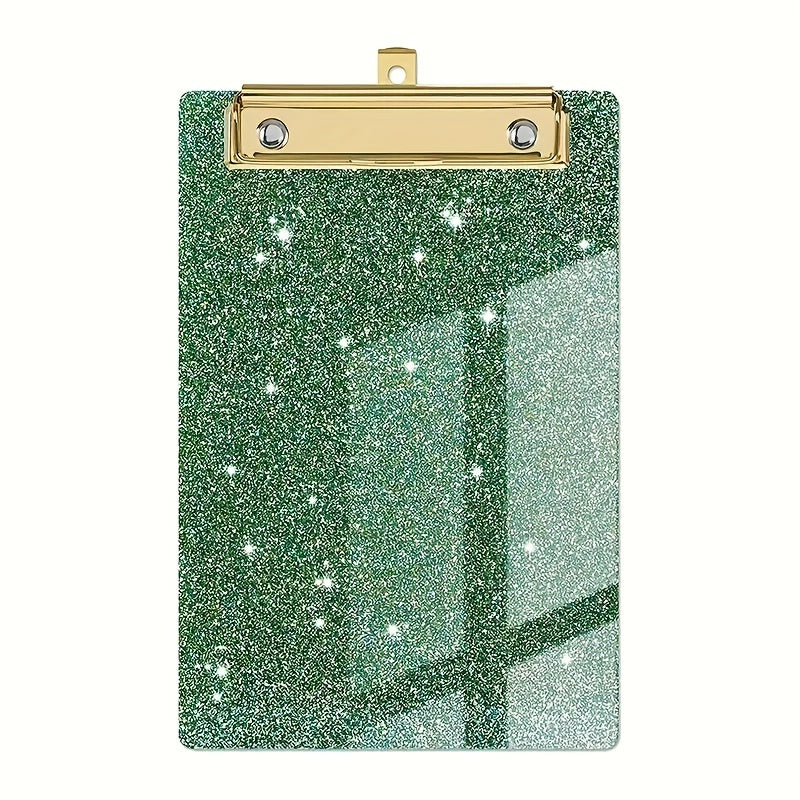 Glitter Acrylic Clipboard for Office School Use