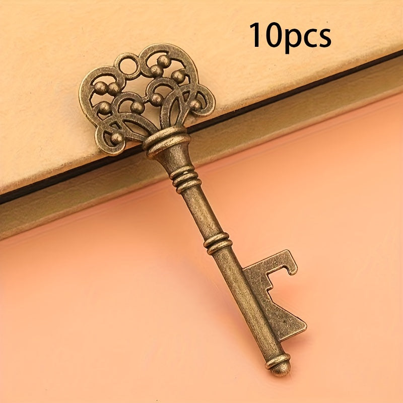 10pcs Key Bottle Opener Bar Household Tool Wedding Party Favor Gift