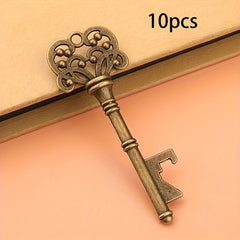 10pcs Key Bottle Opener Bar Household Tool Wedding Party Favor Gift