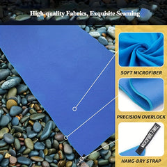 40 80 Cm Microfiber Towels Fast Drying Absorbent Camping Towel
