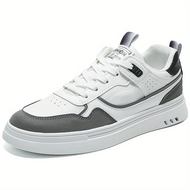 Men's Lace up Sneakers Skate Shoes Breathable Walking Shoes