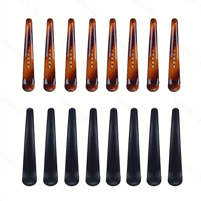 12pcs Plastic Hair Clips Non Slip Hair Accessory