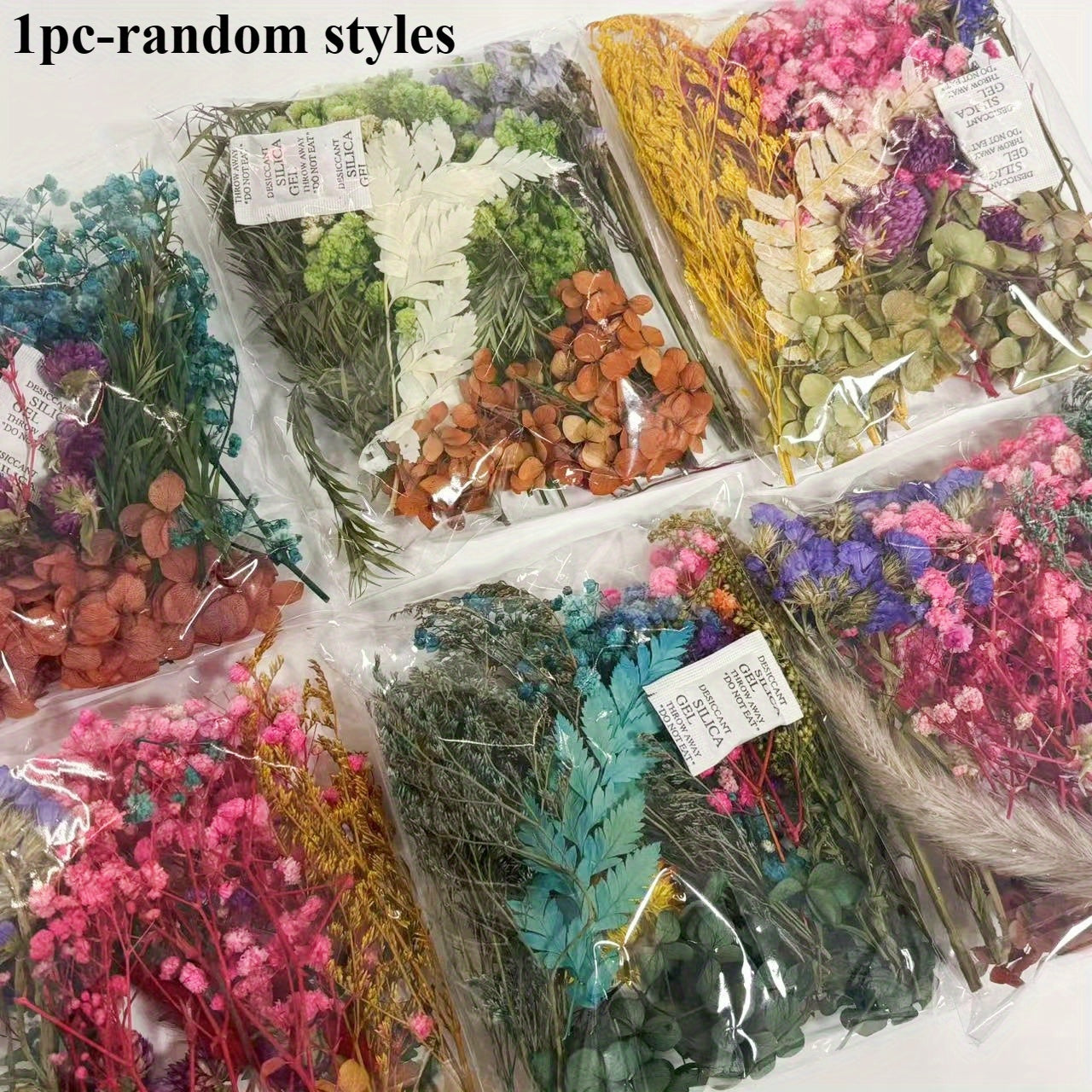 Resin Dried Flowers DIY Set for Epoxy Jewelry Mold